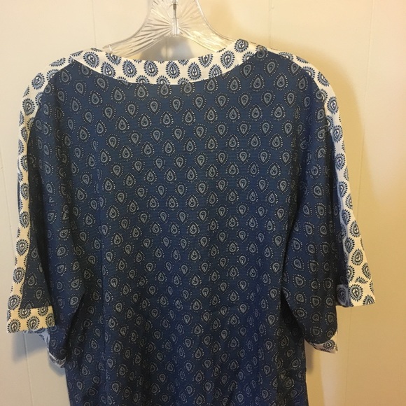 Rachel Zoe Pea in a Pod Boho Tunic Top 0076 - Picture 11 of 13